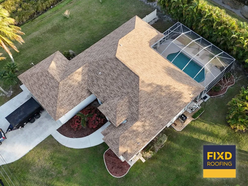 Top-rated roof replacement for residential properties in Port St. Lucie, FL by FIXD Roofing