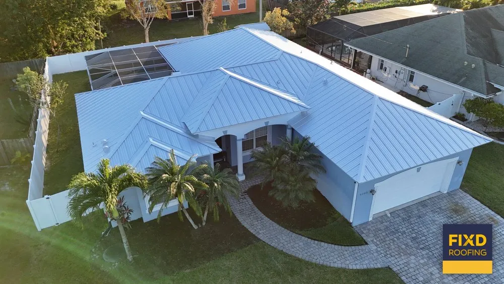 Licensed shingle roofing service in Port St. Lucie, FL by FIXD Roofing
