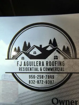 FJ Aguilera Roofing Logo