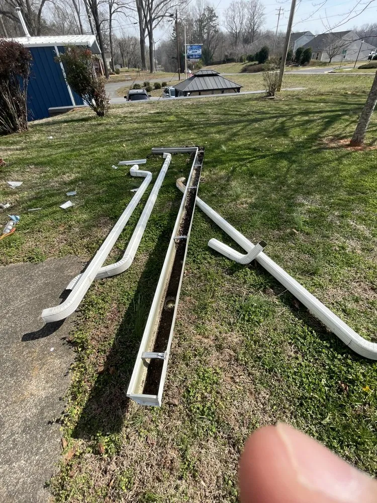 Slide of Flag Gutter Services