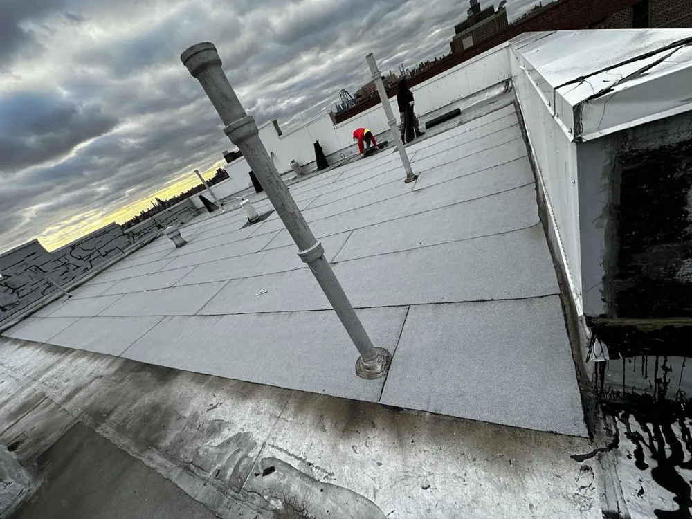 Slide of Flag renovations