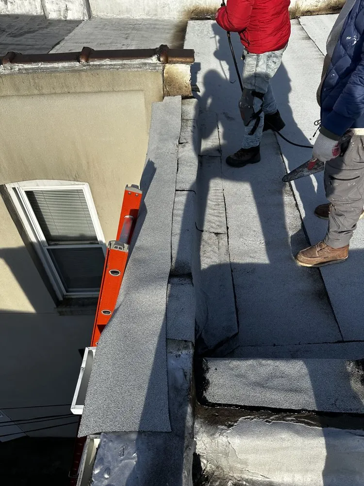 Slide of Flag renovations