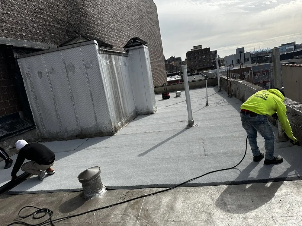 Slide of Flag renovations