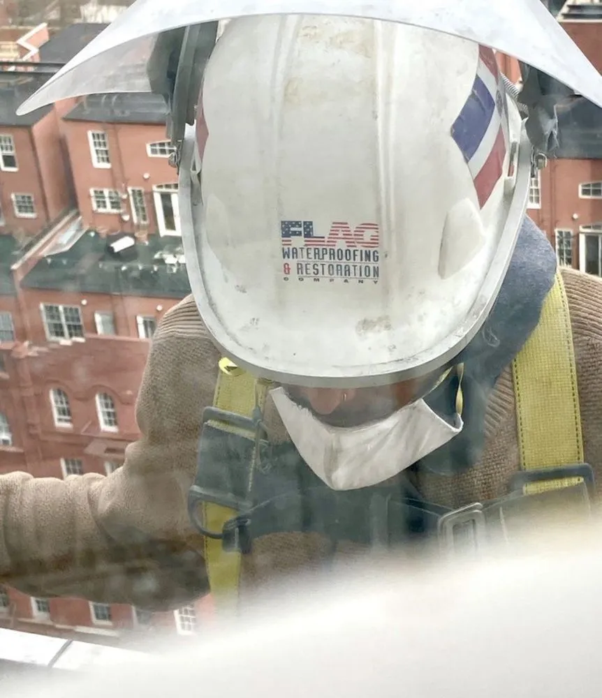 Slide of Flag Waterproofing & Restoration