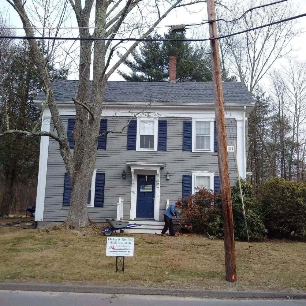 Slide of Flaherty Roofing