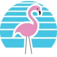 Flamingo Construction Logo