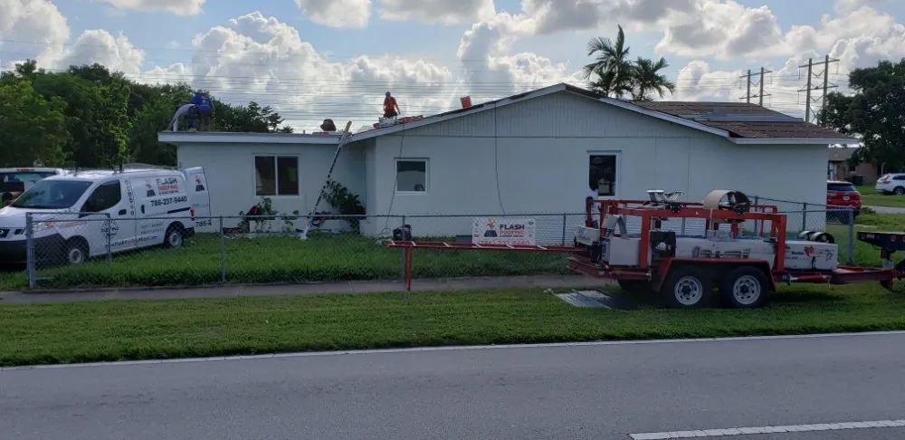 Slide of Flash Roofing and Sheet Metal