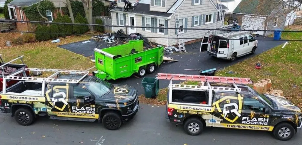 Slide of Flash Roofing