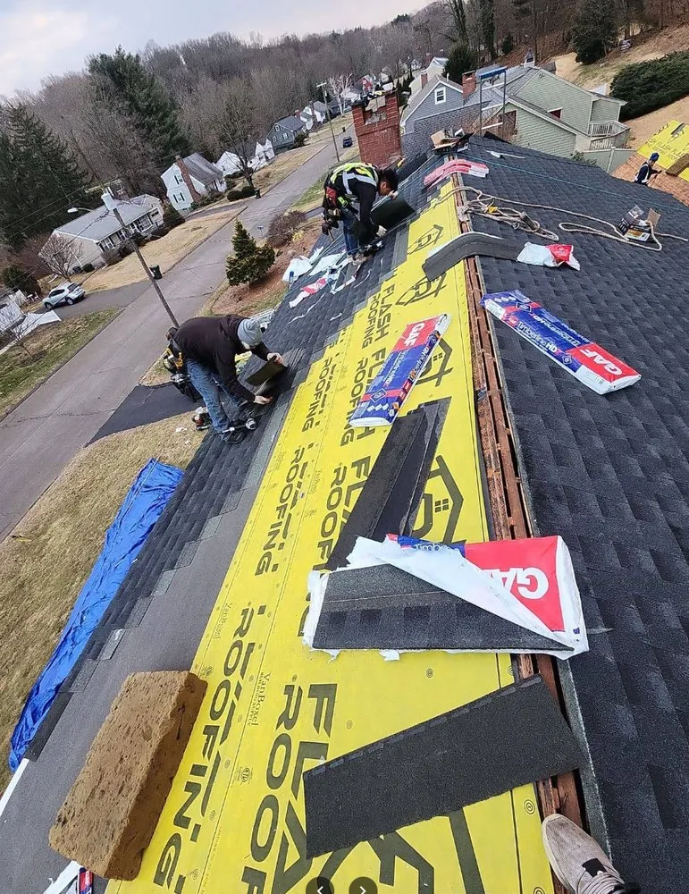 Slide of Flash Roofing