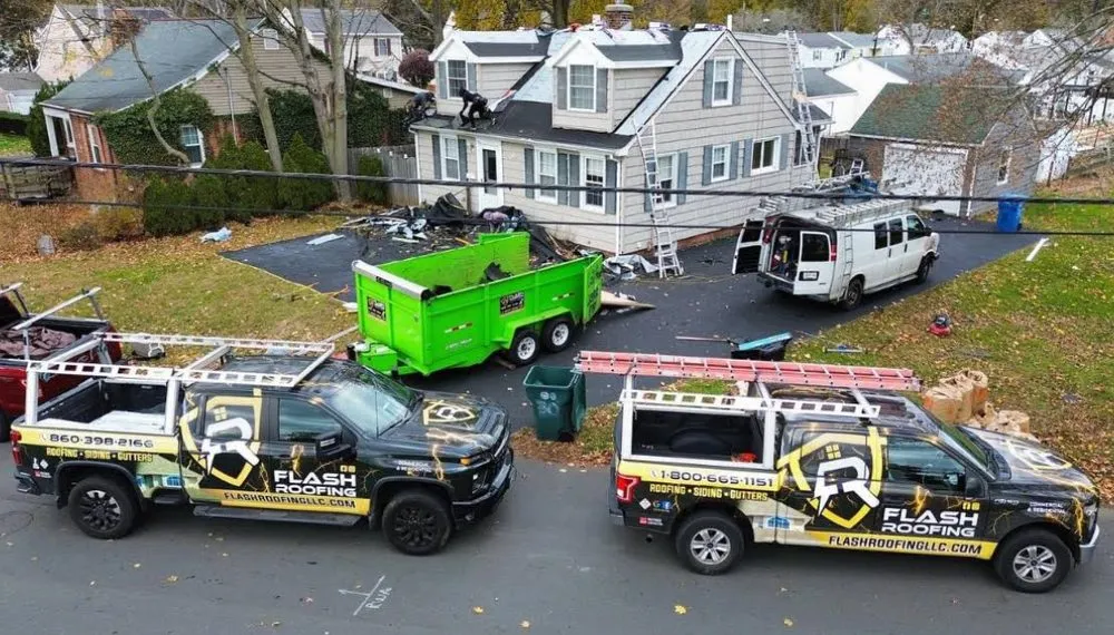 Slide of Flash Roofing