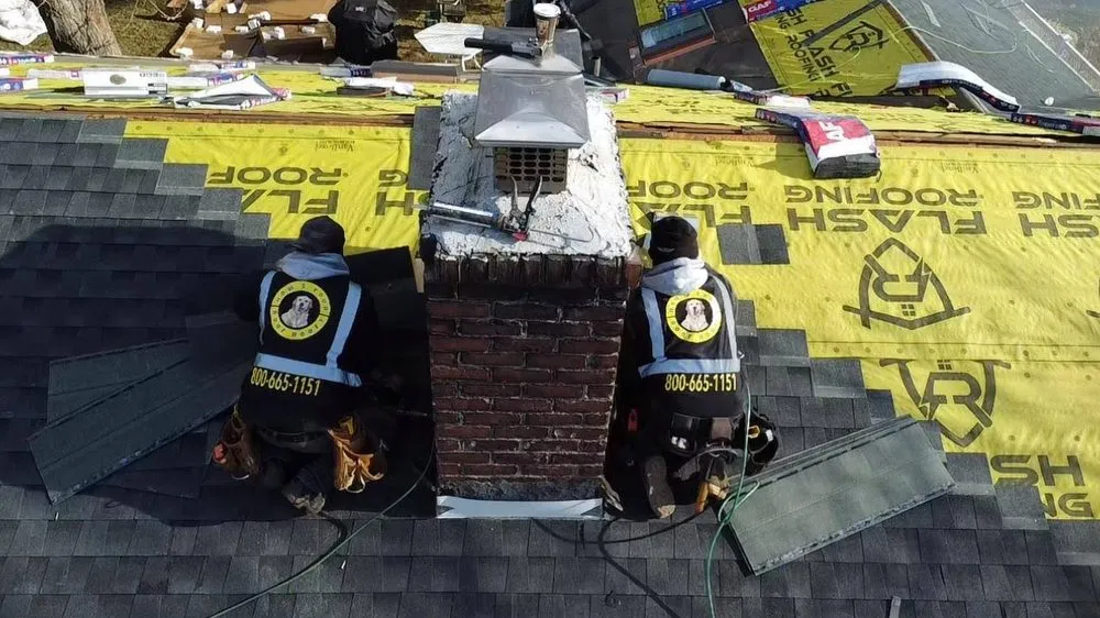 Slide of Flash Roofing