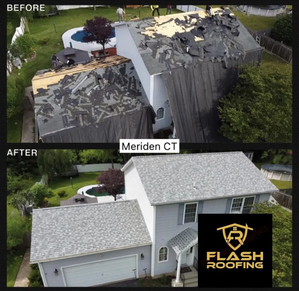 Slide of Flash Roofing