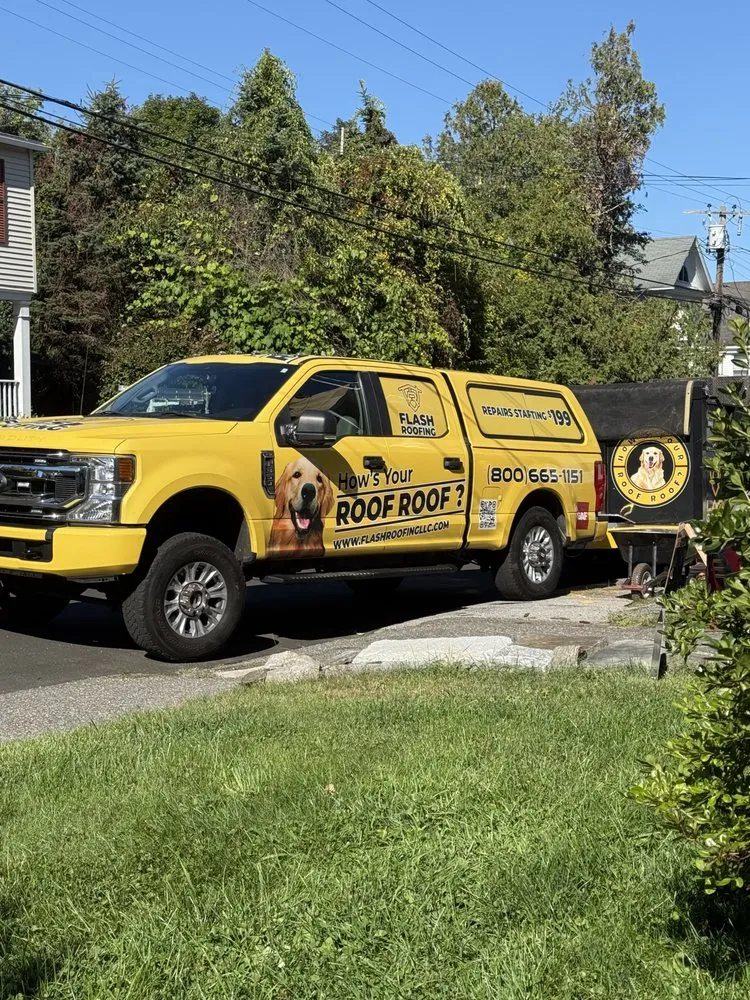 Slide of Flash Roofing