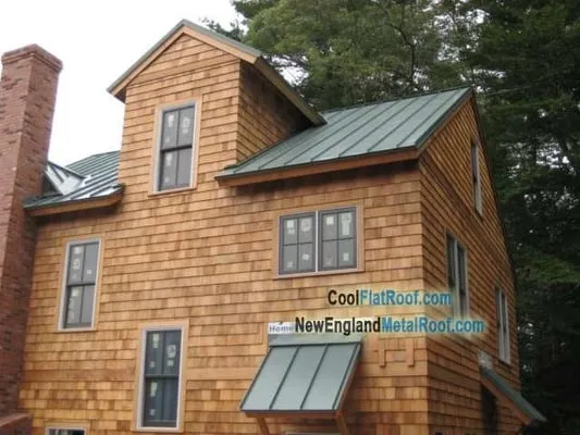 Flat Roof & Metal Roofing Logo