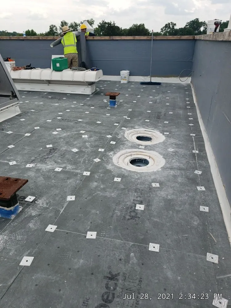 Slide of Flat Roof