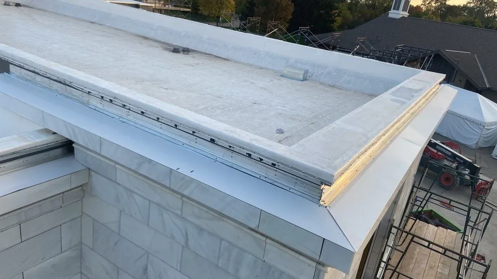 Slide of Flat Roof