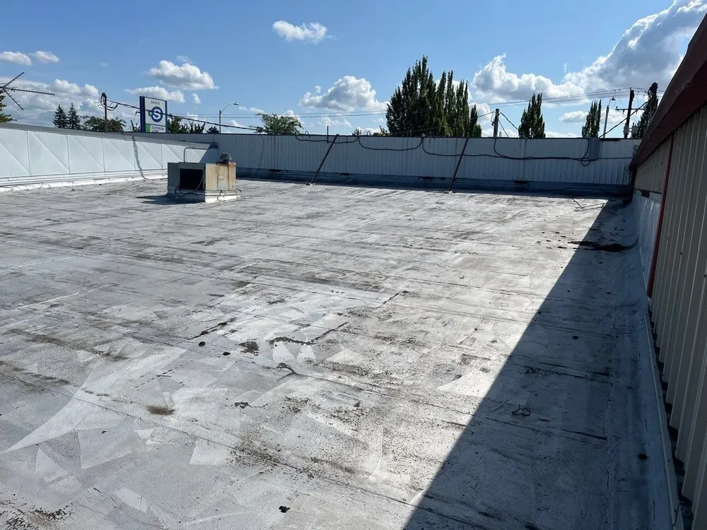 Slide of Flat Roof