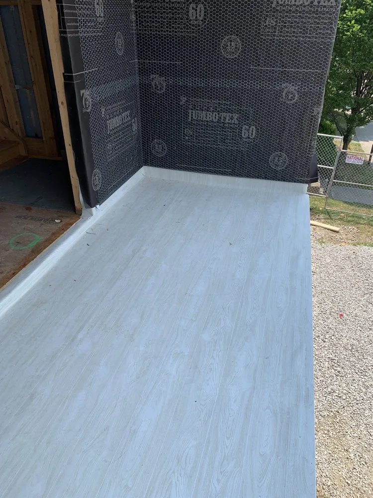 Slide of Flat Roof