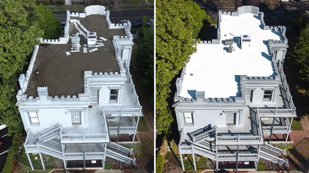 Slide of Flat Roof Pros