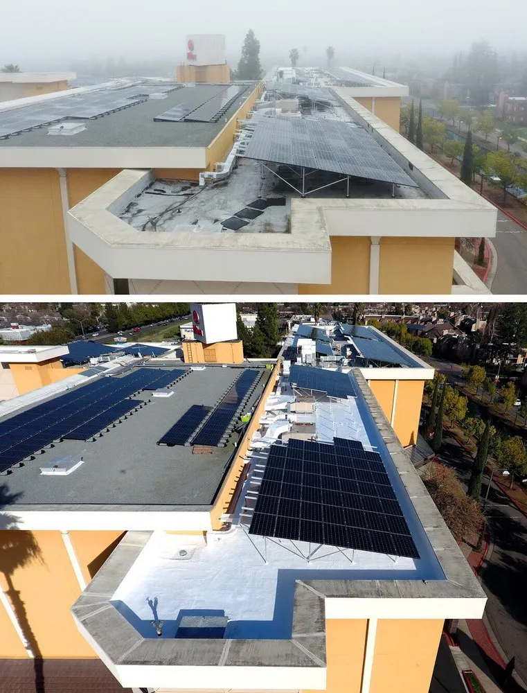 Slide of Flat Roof Pros