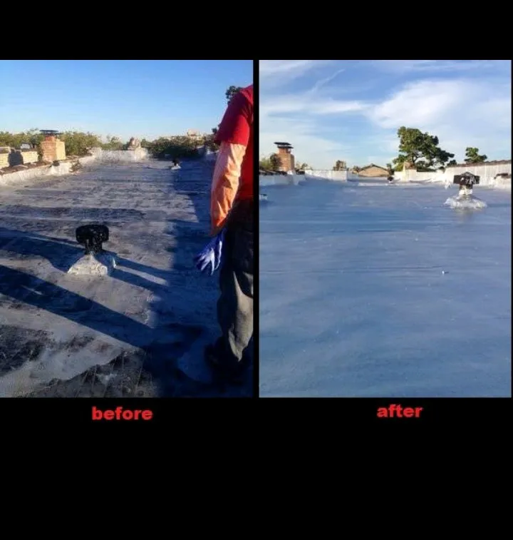 Slide of Flat Roof Specialist and Tuckpointing