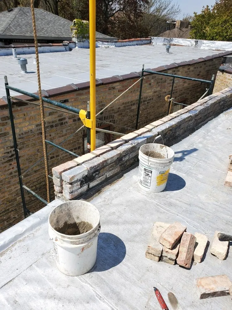 Slide of Flat Roofing