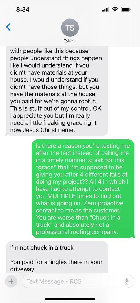 Slide of Flint Hills Roofing