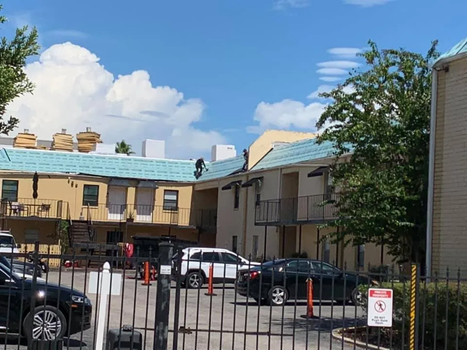 Local metal roofing installation in St. Petersburg, FL by Florida Building Pros