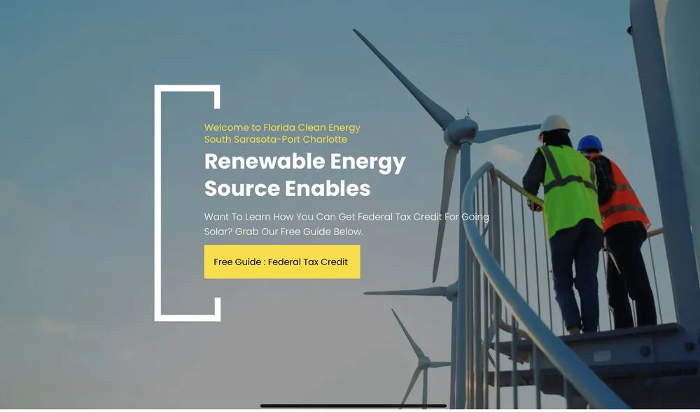 Slide of Florida Clean Energy Today