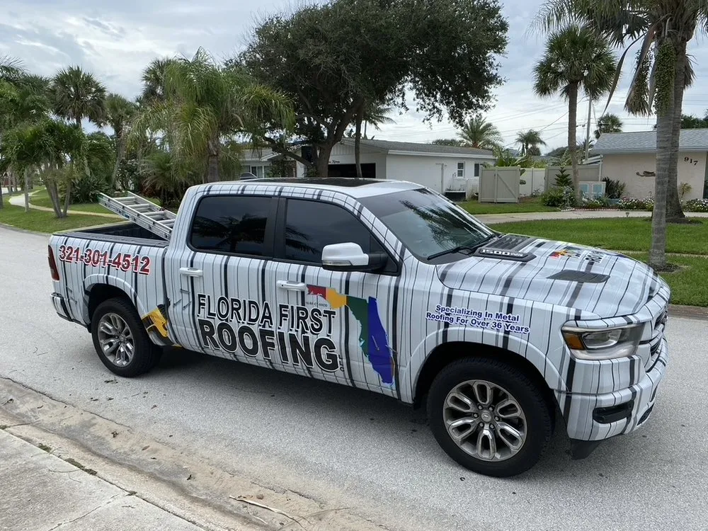 Slide of Florida First Roofing