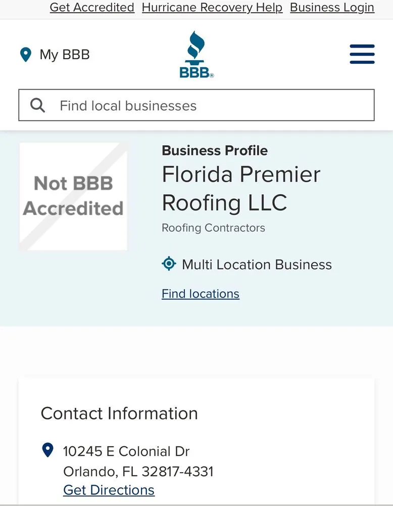 Slide of Florida Premier Roofing