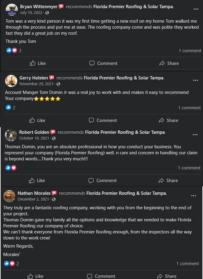 Slide of Florida Premier Roofing