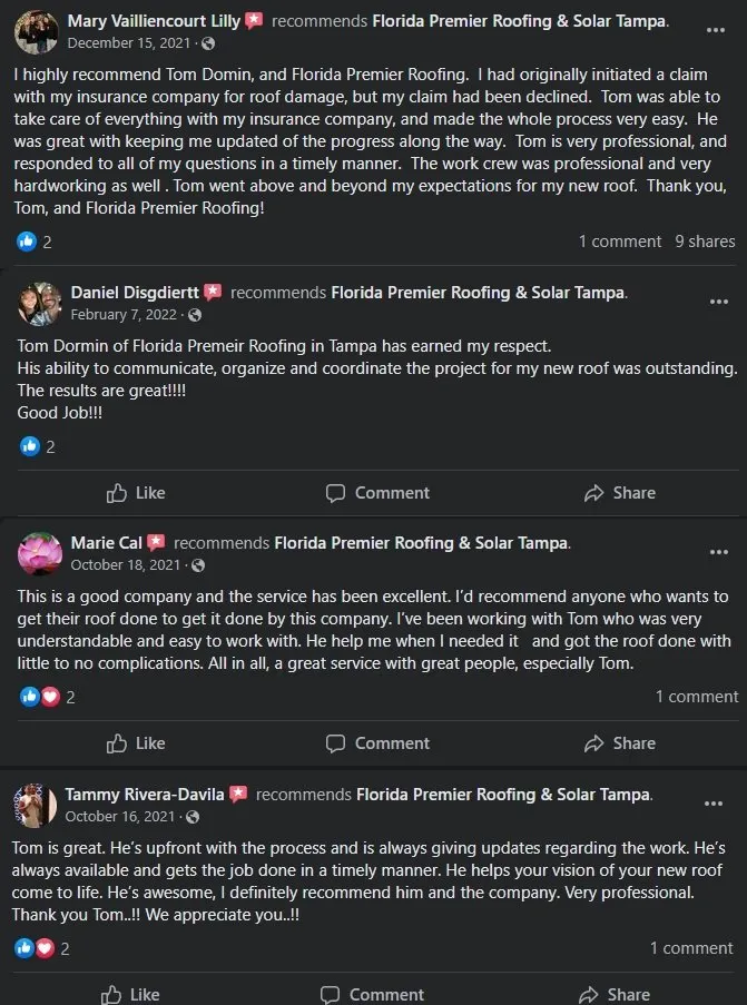 Slide of Florida Premier Roofing