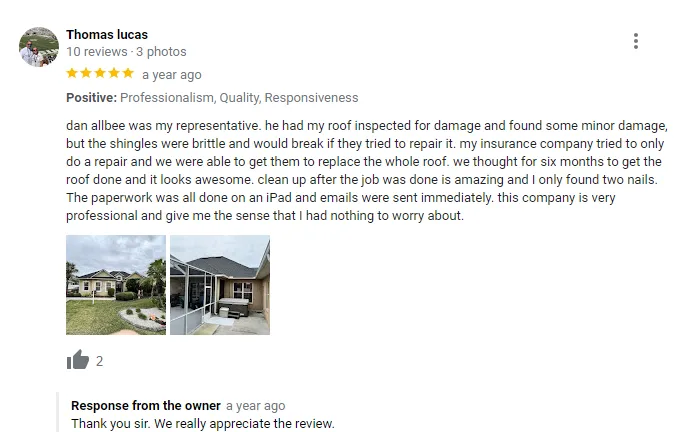 Slide of Florida Premier Roofing