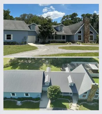 Florida Roof Design Logo