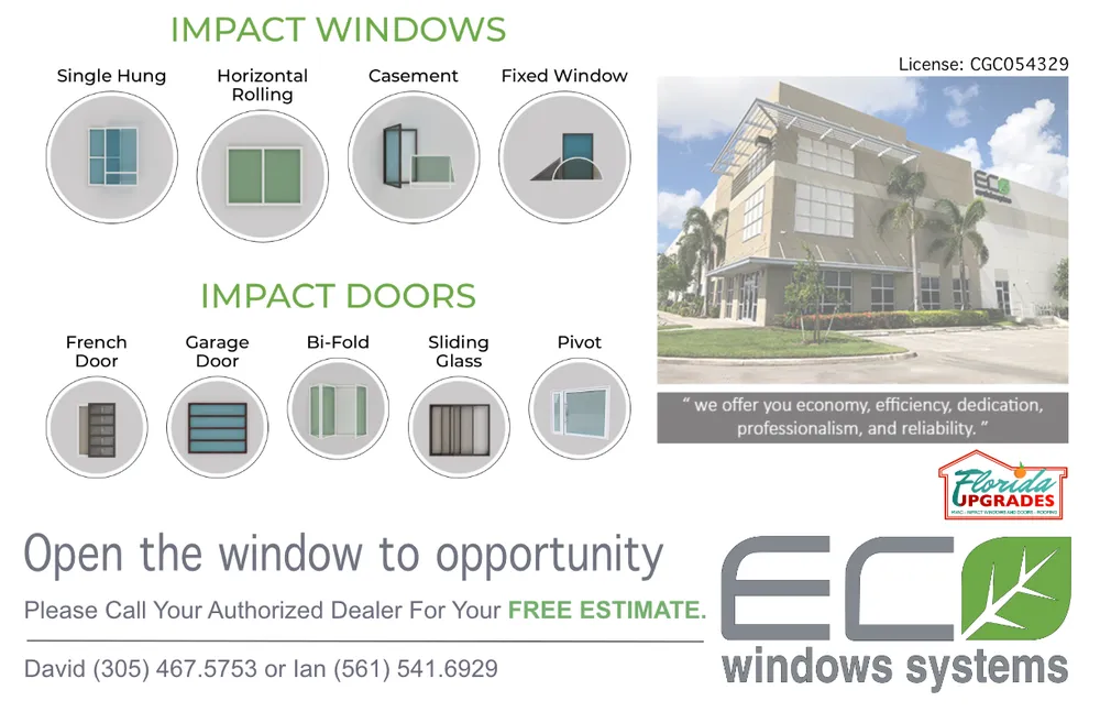 Slide of Florida Upgrades