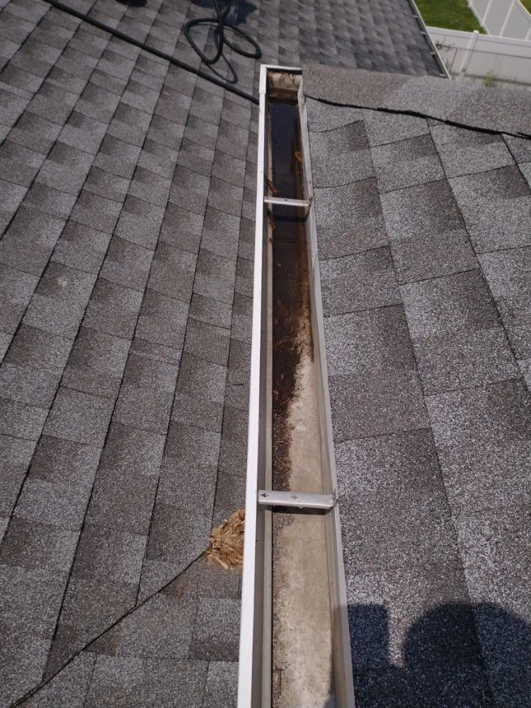 Slide of Flowing Gutters