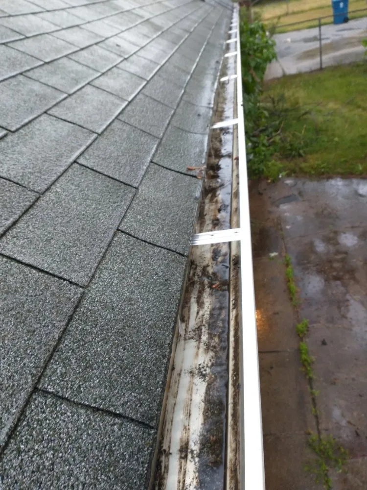 Slide of Flowing Gutters