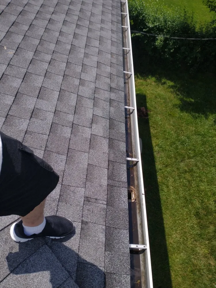 Slide of Flowing Gutters