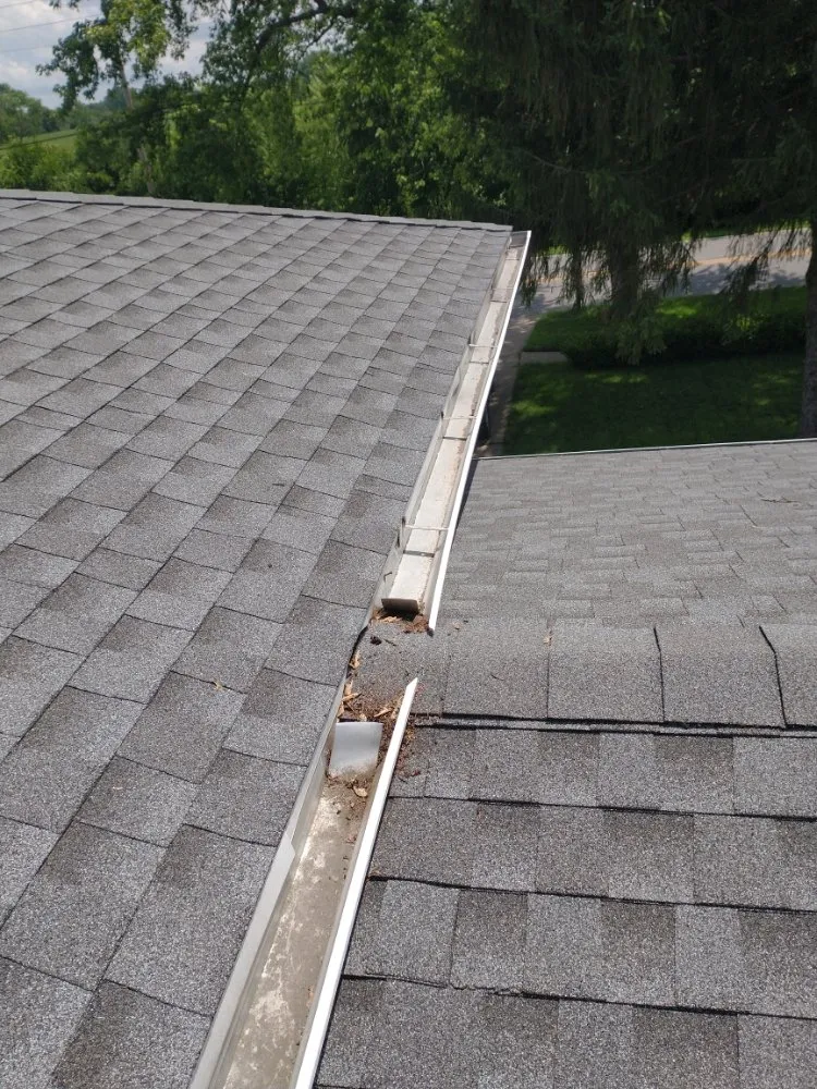 Slide of Flowing Gutters