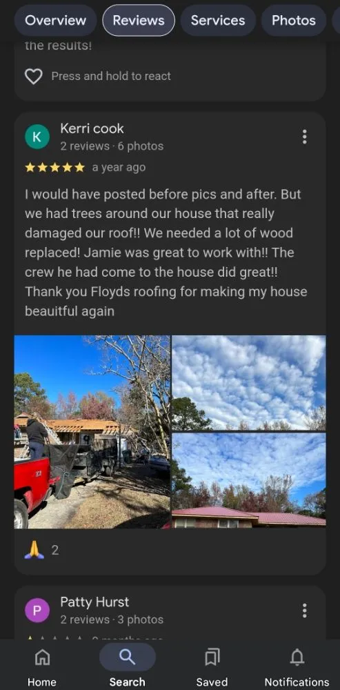 Top-rated shingle roofing service experts serving Quinby, SC - Floyd's Roofing of the Carolinas