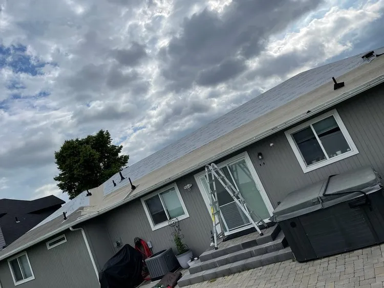 Slide of Fluid Applied Roofing