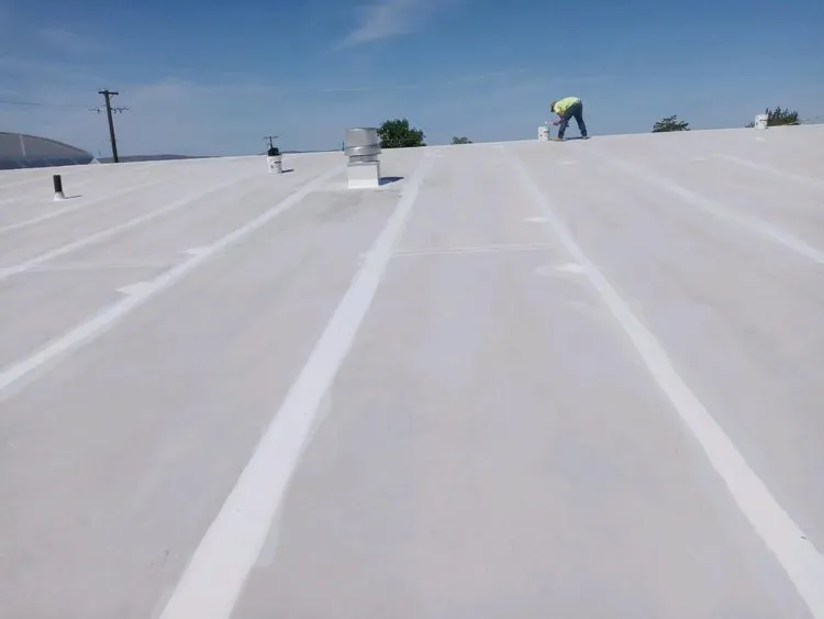 Slide of Fluid Applied Roofing