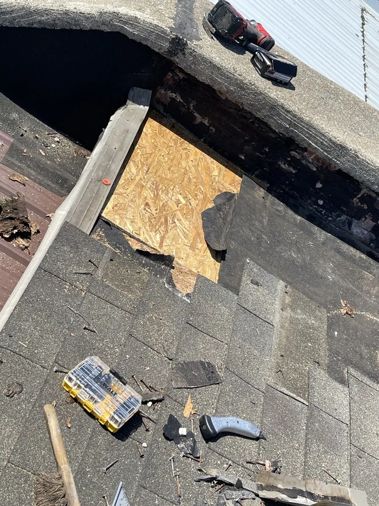 Slide of Fly High Roof/Restoration