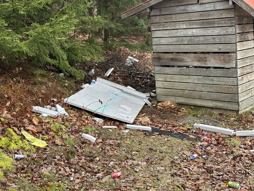 Slide of Flying Goose Construction