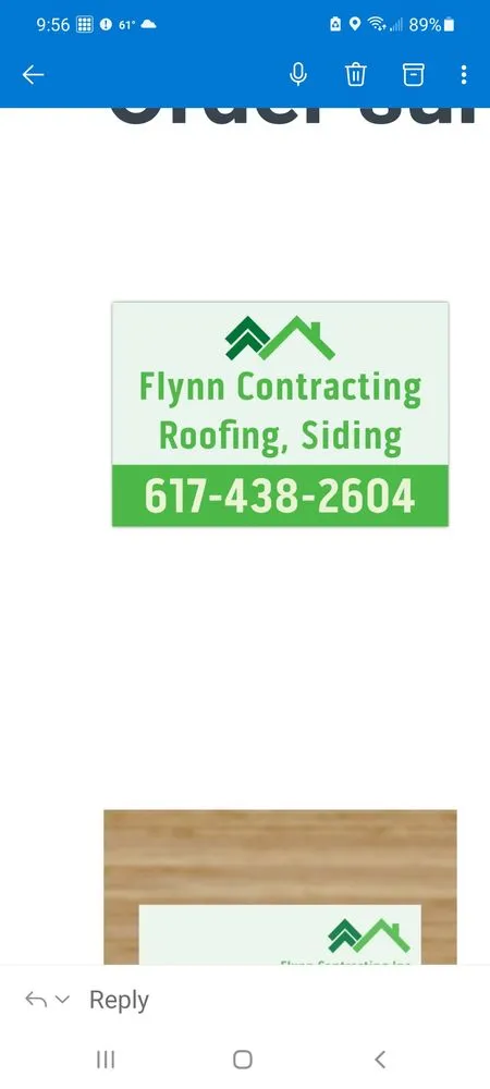 Slide of Flynn Contracting