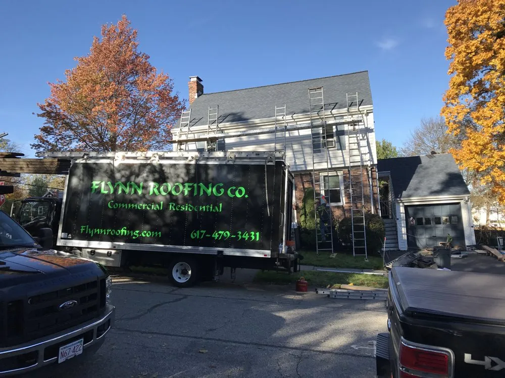 Slide of Flynn Roofing