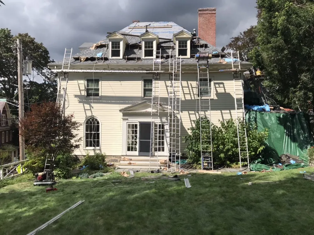 Slide of Flynn Roofing