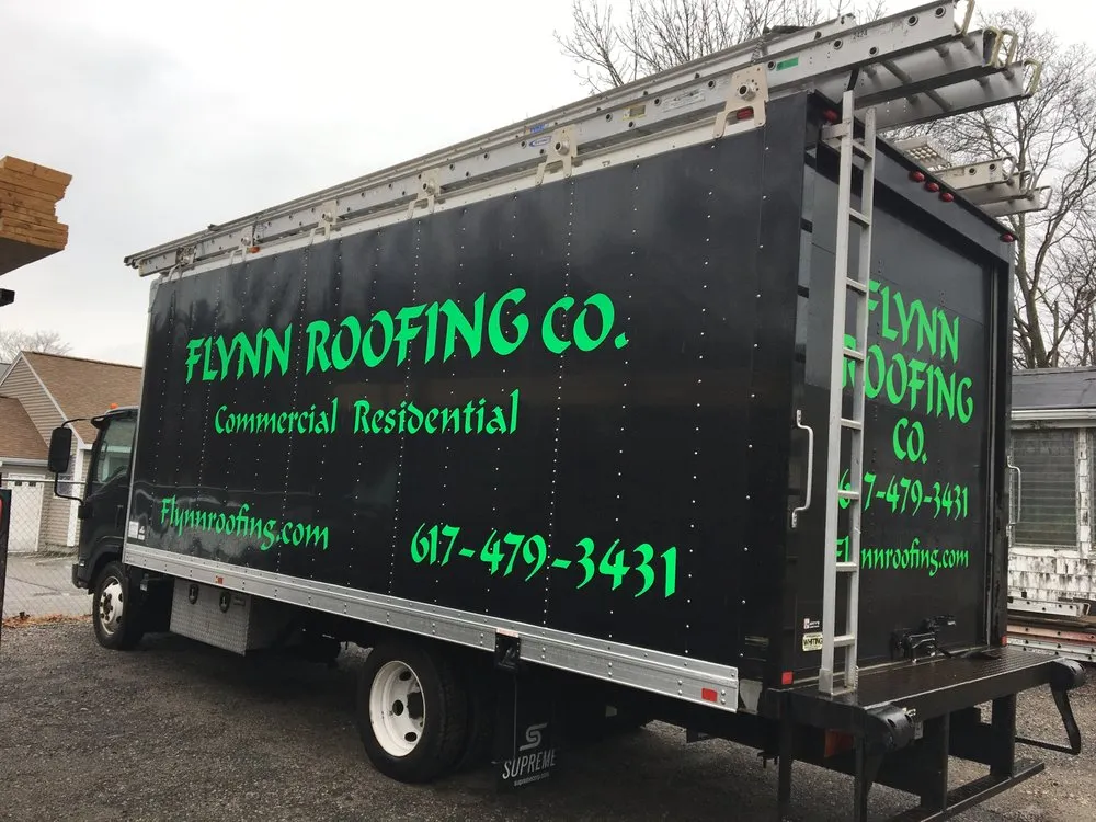 Slide of Flynn Roofing