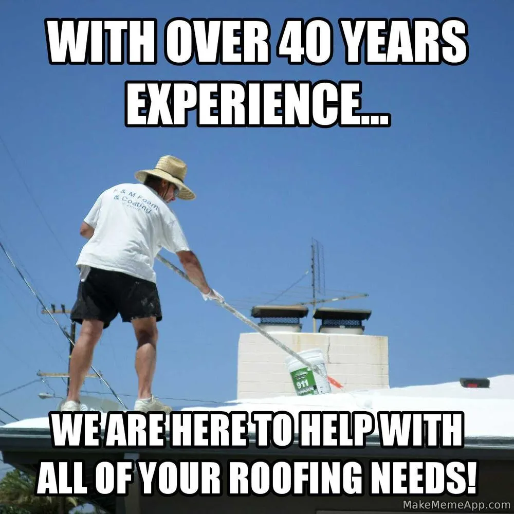 Reliable roof repair in San Bernrdno, CA by FM Foam & Coatings